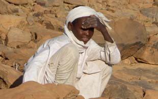 Junger Tubu, Ennedi, Tschad