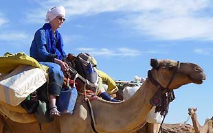 Kamelreiten im Tschad