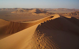 Atemberaubende Dünenlandschaften in der Rub al Khali, Oman