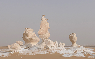 Kalksteinformation, Weisse Wüste, Ägypten